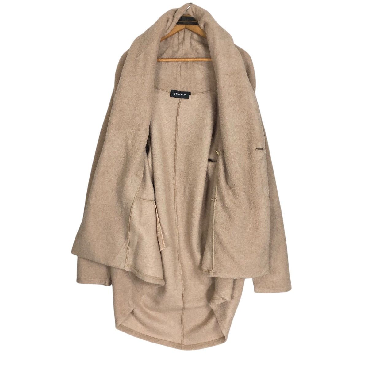 gomme Vintage Gomme Poncho Coat Double Breasted Size M / US 6-8 / IT 42-44 - 11 Thumbnail