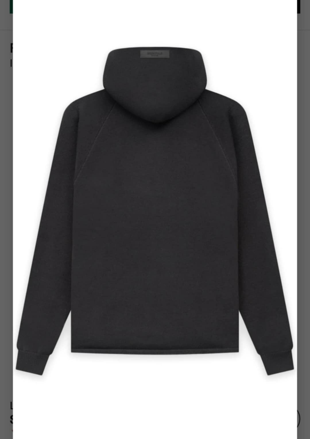 Fear of God sz S Fear of God Essentials 1977 Knit Hoodie Iron Size US S / EU 44-46 / 1 - 2 Thumbnail