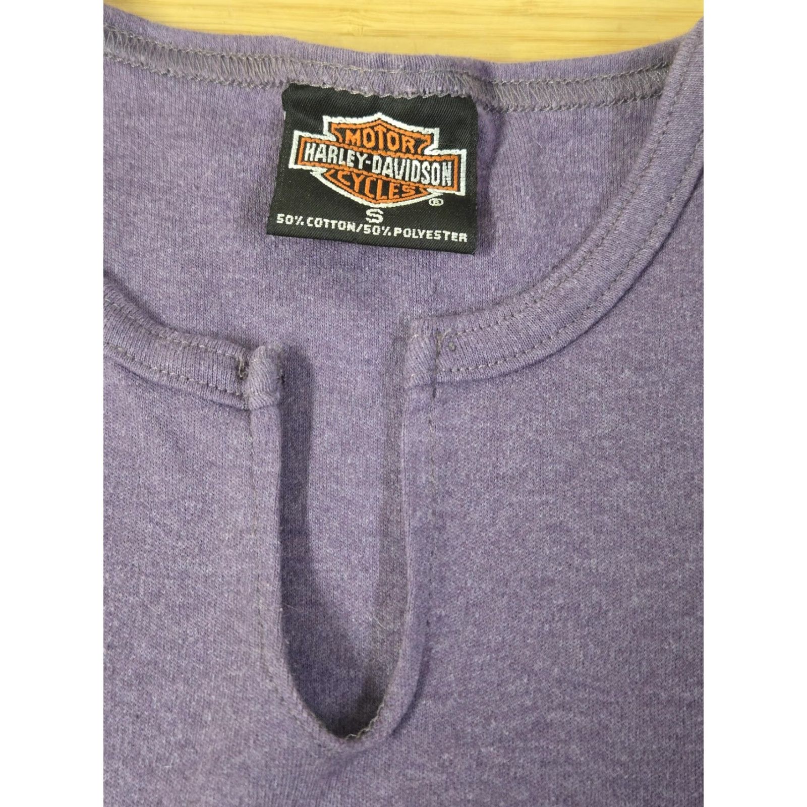 Harley Davidson VINTAGE Harley-Davidson Shirt Womens Small Long Sleeve Legendary Style Scottsdale Arizona Size S / US 4 / IT 40 - 3 Thumbnail
