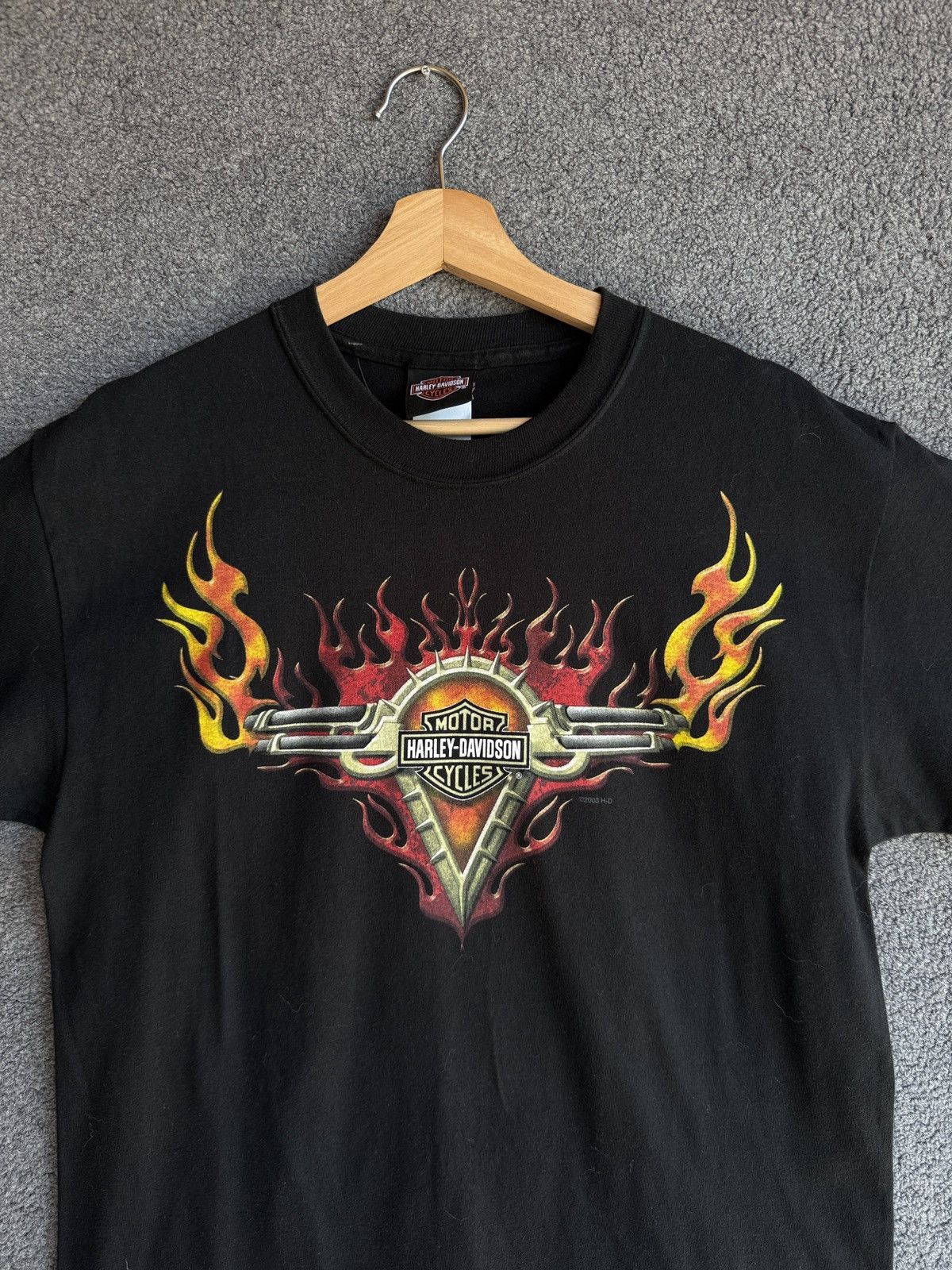 Harley Davidson Vintage Harley Davidson 2003 Las Vegas T Shirt x2 Size US XL / EU 56 / 4 - 2 Thumbnail