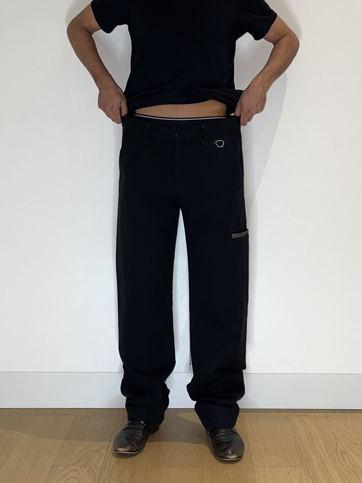 Undercover Undercover SS08 Summer Madness Black Straight Fit Trousers Size US 31 - 23 Thumbnail