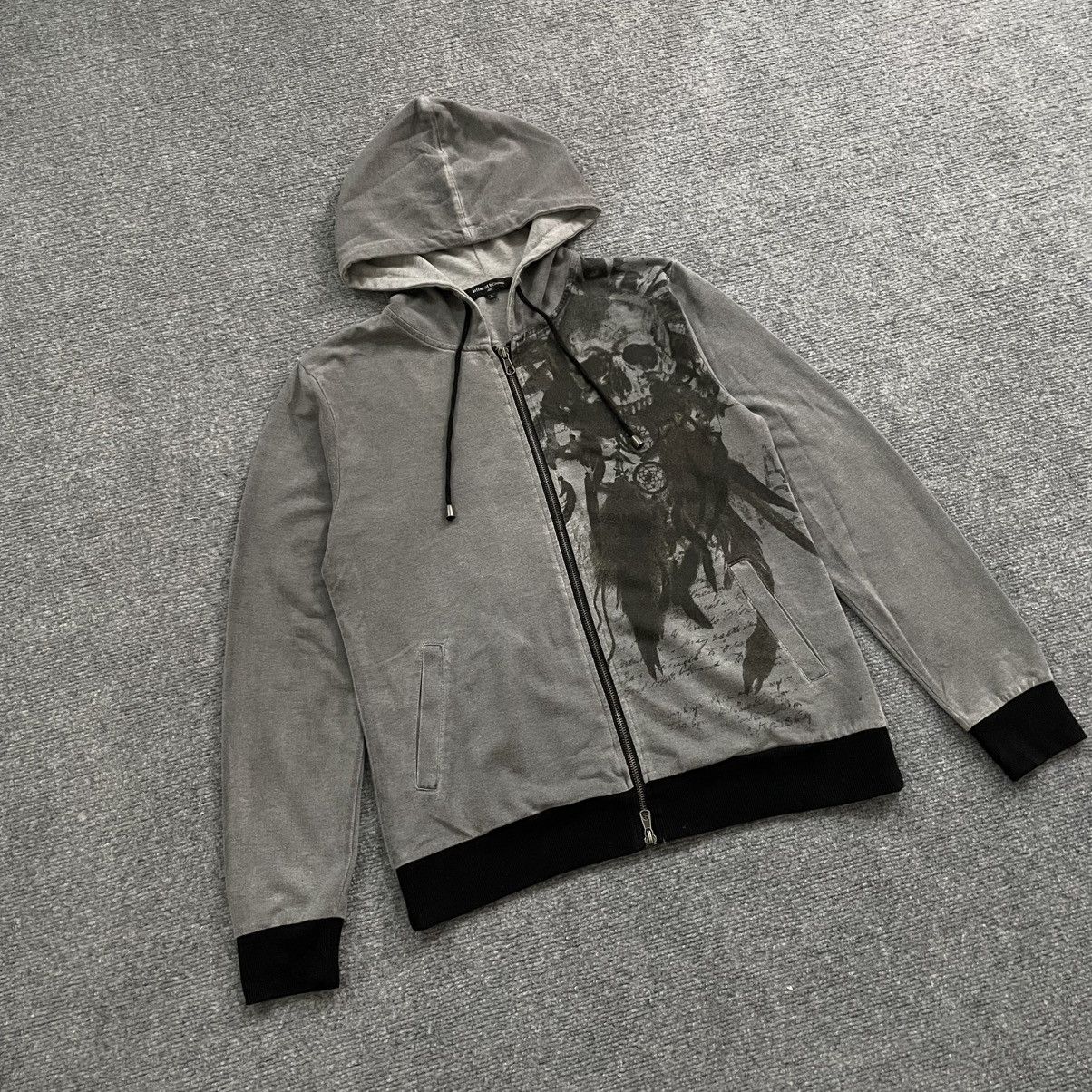 Japanese Brand In The Attic Homme Skulls Designs Zip Hoodie Vkei Style Size US L / EU 52-54 / 3 - 2 Thumbnail