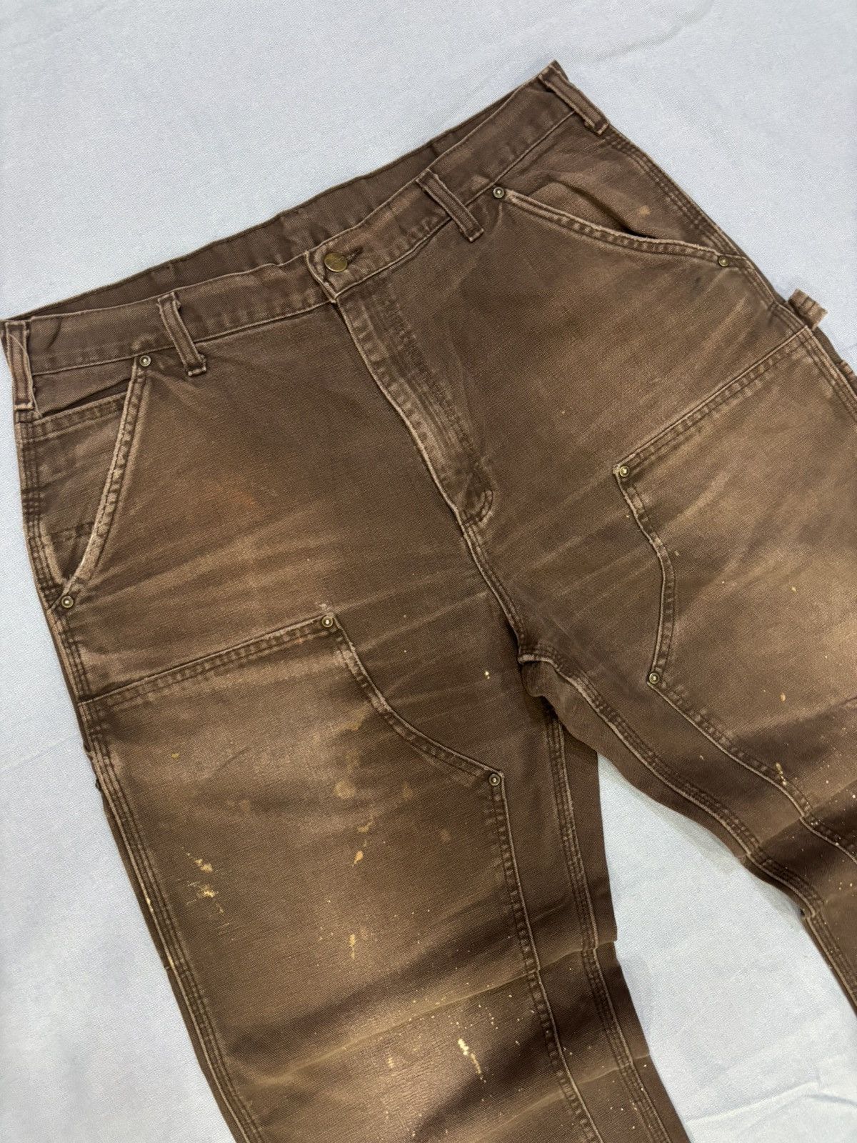 Carhartt Carhartt B136 DKB Double knee denim Size US 36 / EU 52 - 6 Thumbnail