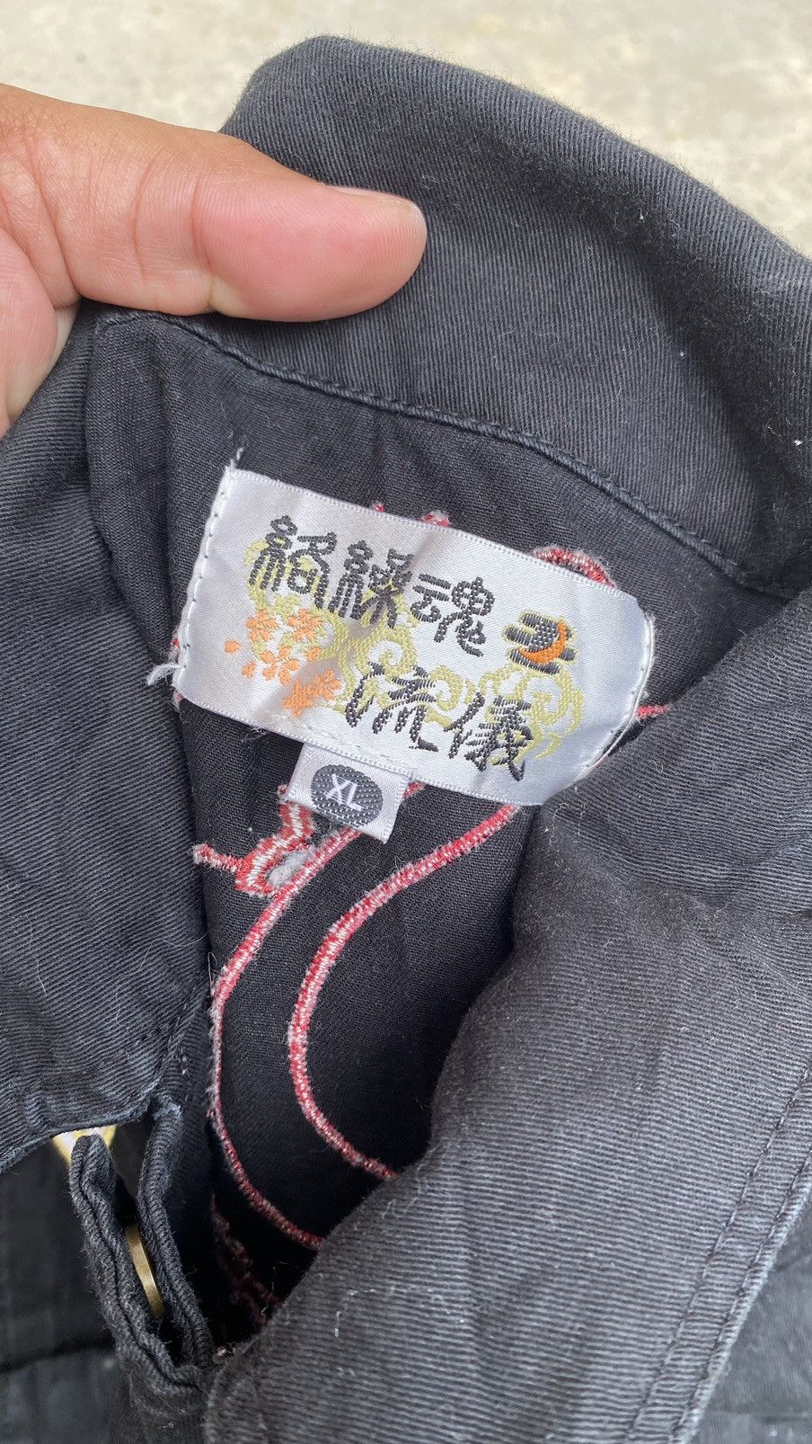 Japanese Brand 🔥Rare🔥Karakuri Coveralls Embroidery Logo Streetwear Design Size US 40 / EU 56 - 10 Thumbnail