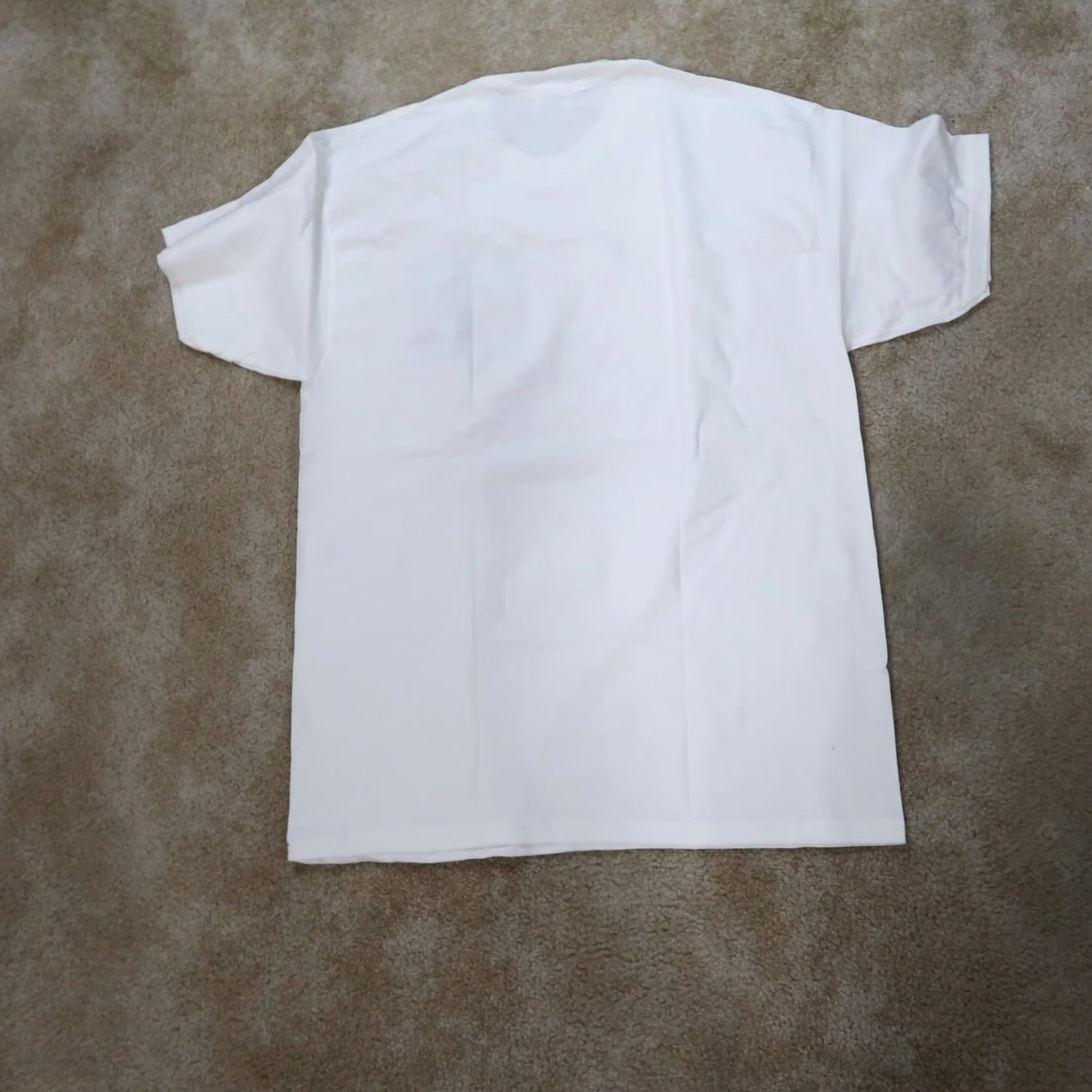 Hanes VINTAGE Hanes Santa Fe Railroad Shirt Mens Large White Short Sleeve 1990s Graphic Tee Size US L / EU 52-54 / 3 - 6 Thumbnail