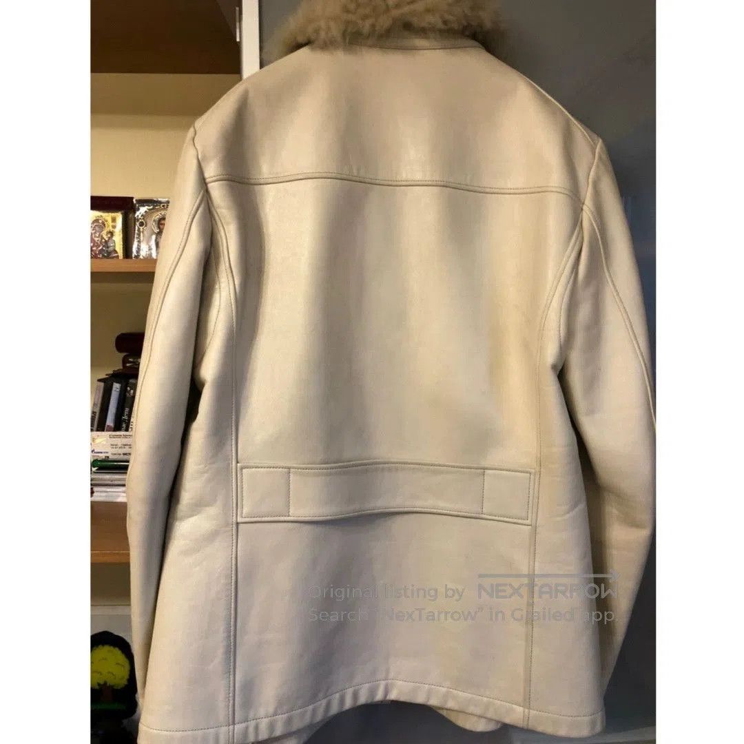 Yves Saint Laurent Yves Saint Laurent Leather Admiral Coat. Size US L / EU 52-54 / 3 - 2 Thumbnail