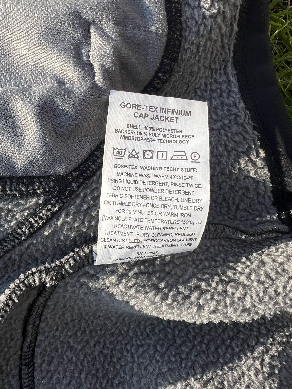 Palace Palace Gore-Tex Infinium Cap Jacket Black Size US XL / EU 56 / 4 - 12 Thumbnail