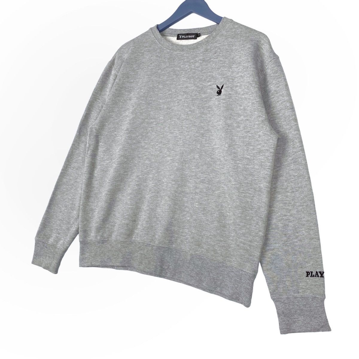 Playboy × Vintage Vintage Playboy Embroidered Crewneck Sweatshirt Size M Size US M / EU 48-50 / 2 - 2 Thumbnail