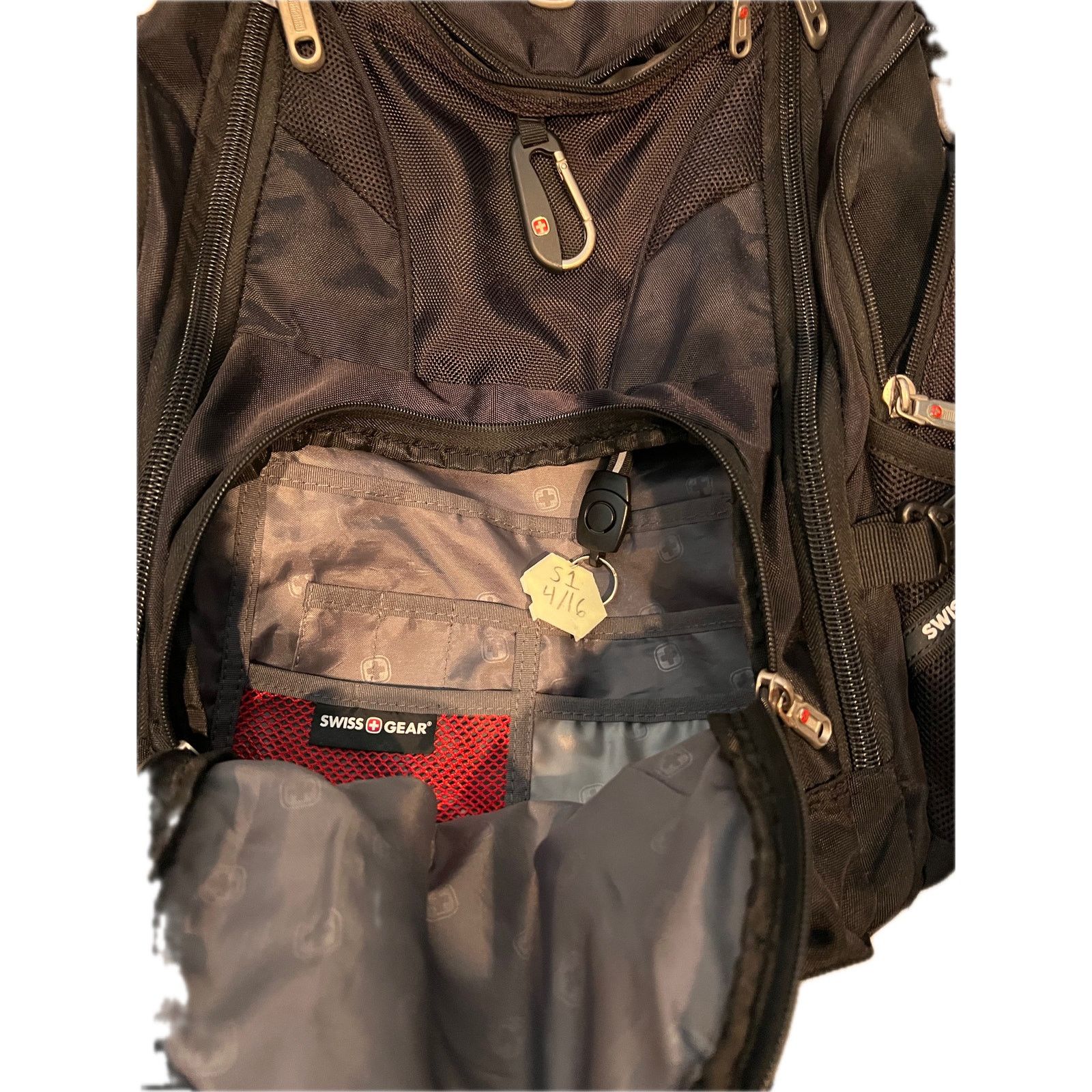 Swissgear Swiss Gear 1900 ScanSmart Laptop Backpack Black Black Size 32 - 3 Thumbnail