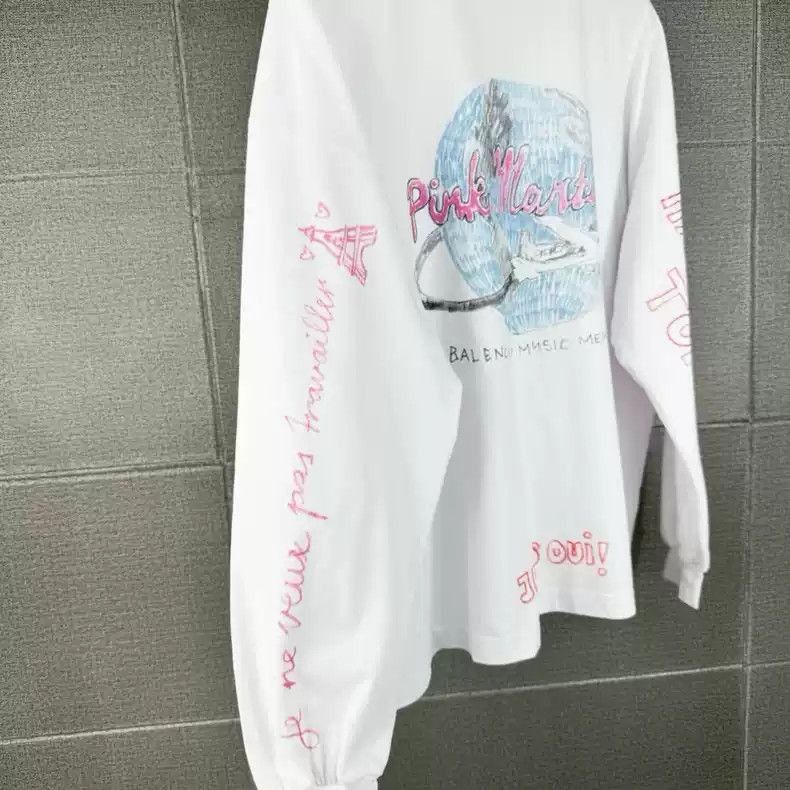 Balenciaga Balenciaga Balenciaga Pink Martini Limited Graffiti Letter Size US S / EU 44-46 / 1 - 3 Thumbnail
