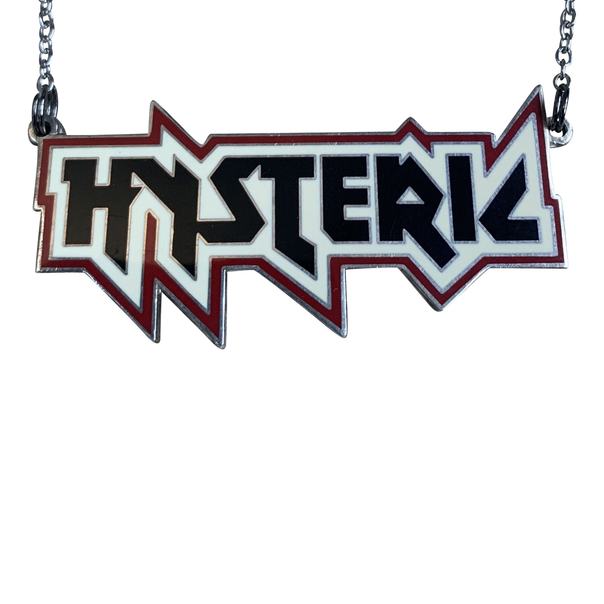Hysteric Glamour Hysteric Glamour KISS-inspired Sterling Silver Logo Necklace Size ONE SIZE - 1 Thumbnail