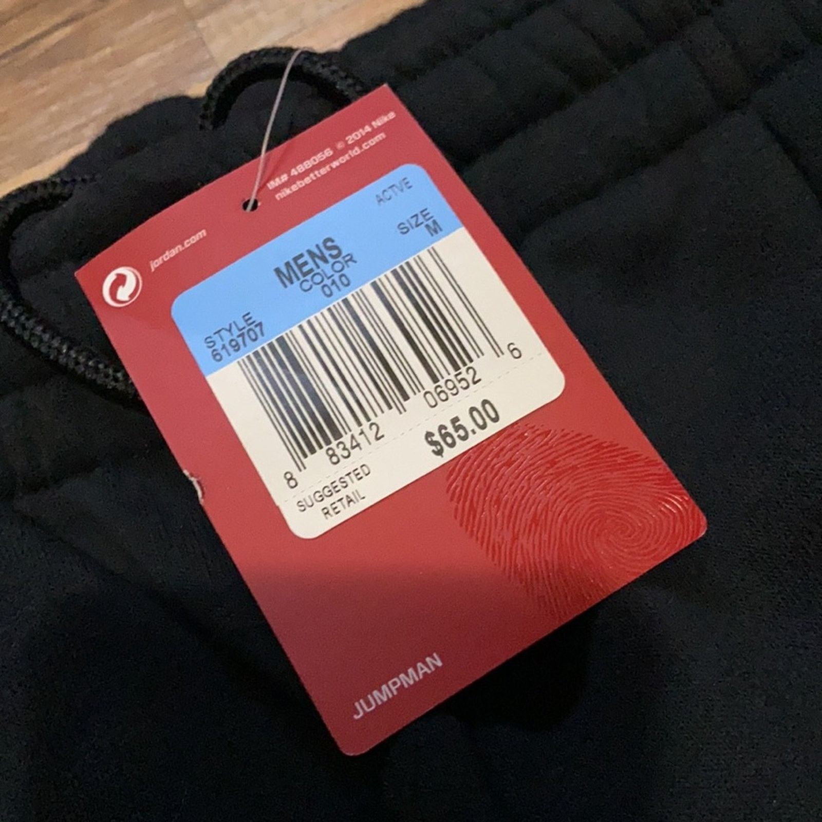 Jordan Brand 2014 Air Jordan Bred Jogger Sweat Pants Size US 29 - 5 Thumbnail
