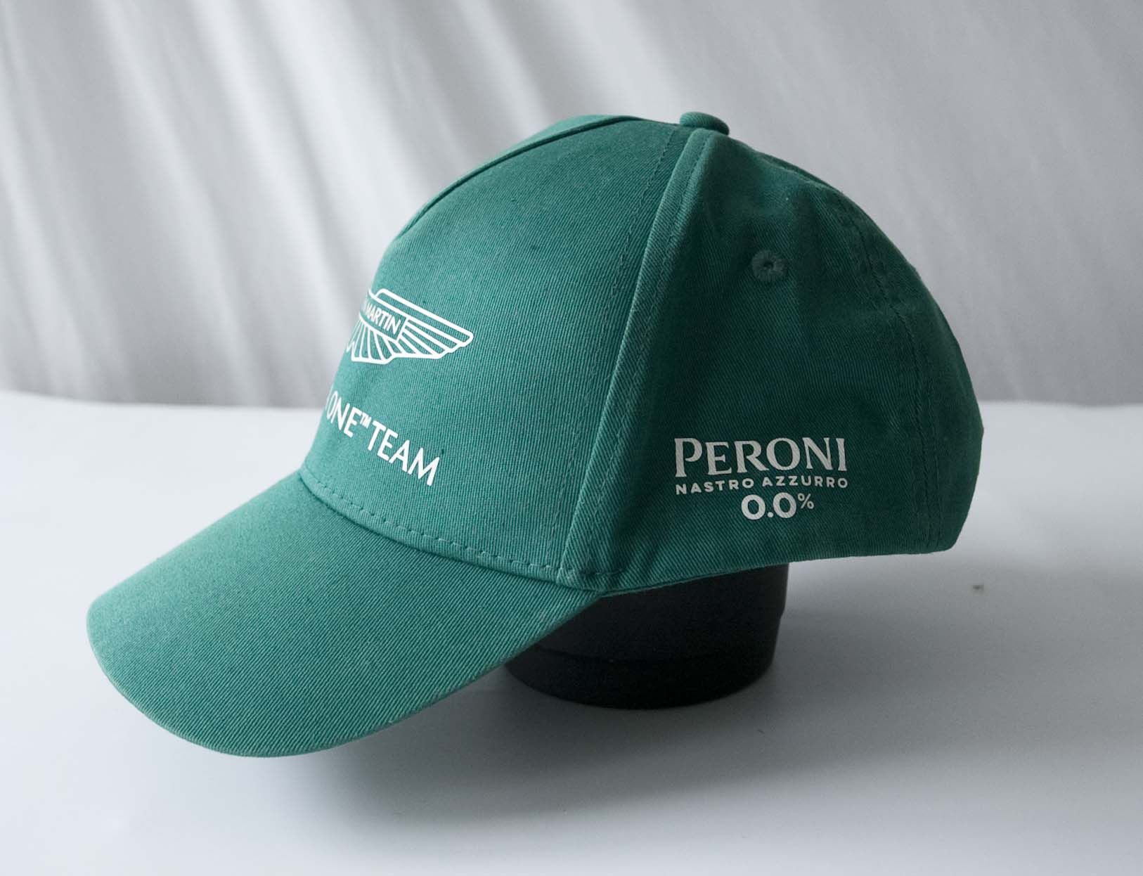 Formula 1 Aston Martin Cap Hat Formula One Team Snapback Green Size ONE SIZE - 2 Thumbnail