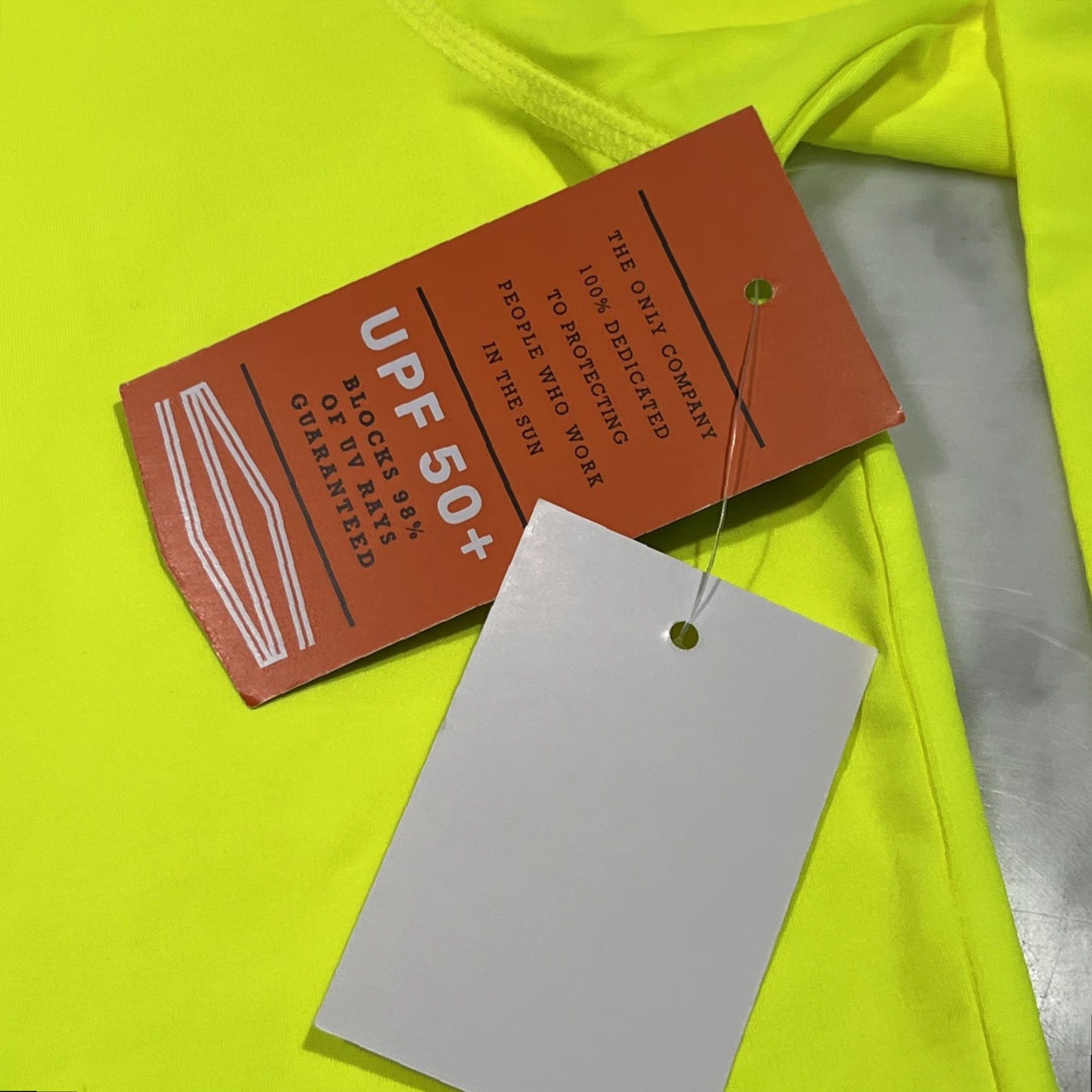 Vintage SUNTECT DUNE Hoodie Unisex Large UPF 50+ Safety Yellow NWT Hoodie Men Women Pullover Outdoor Running Sports Shirt Size US L / EU 52-54 / 3 - 4 Thumbnail