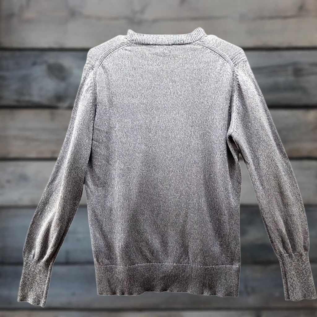 Everlane Everlane Lightweight Cotton Sweater Mens L Light Blue Heather Crewneck Easy Care Cotton Knit Pullover Casual Winter/Fall Mens Regular Fit Size US L / EU 52-54 / 3 - 1 Thumbnail