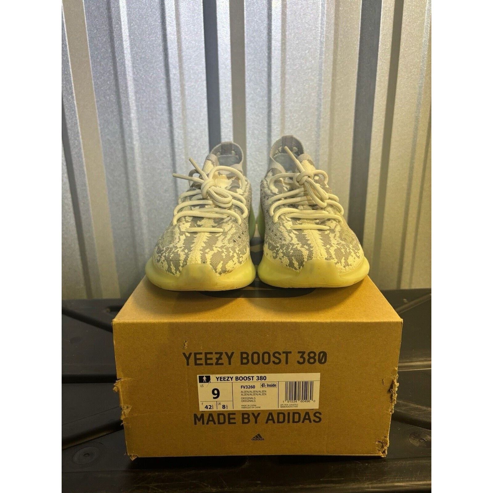 Adidas Size 9 - adidas Yeezy Boost 380 Alien Blue Size US 9 / EU 42 - 4 Thumbnail
