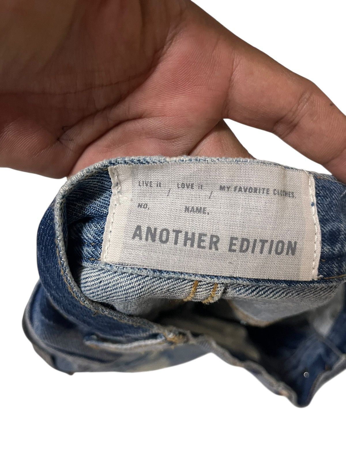 Japanese Brand Japanese Brand Another Edition Distressed Jeans Size 28" / US 6 / IT 42 - 7 Thumbnail