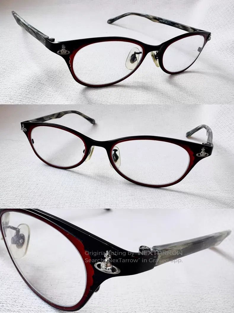 Vivienne Westwood Vivienne Westwood Saturn bookworm cat-eye sunglasses Size ONE SIZE - 1 Thumbnail