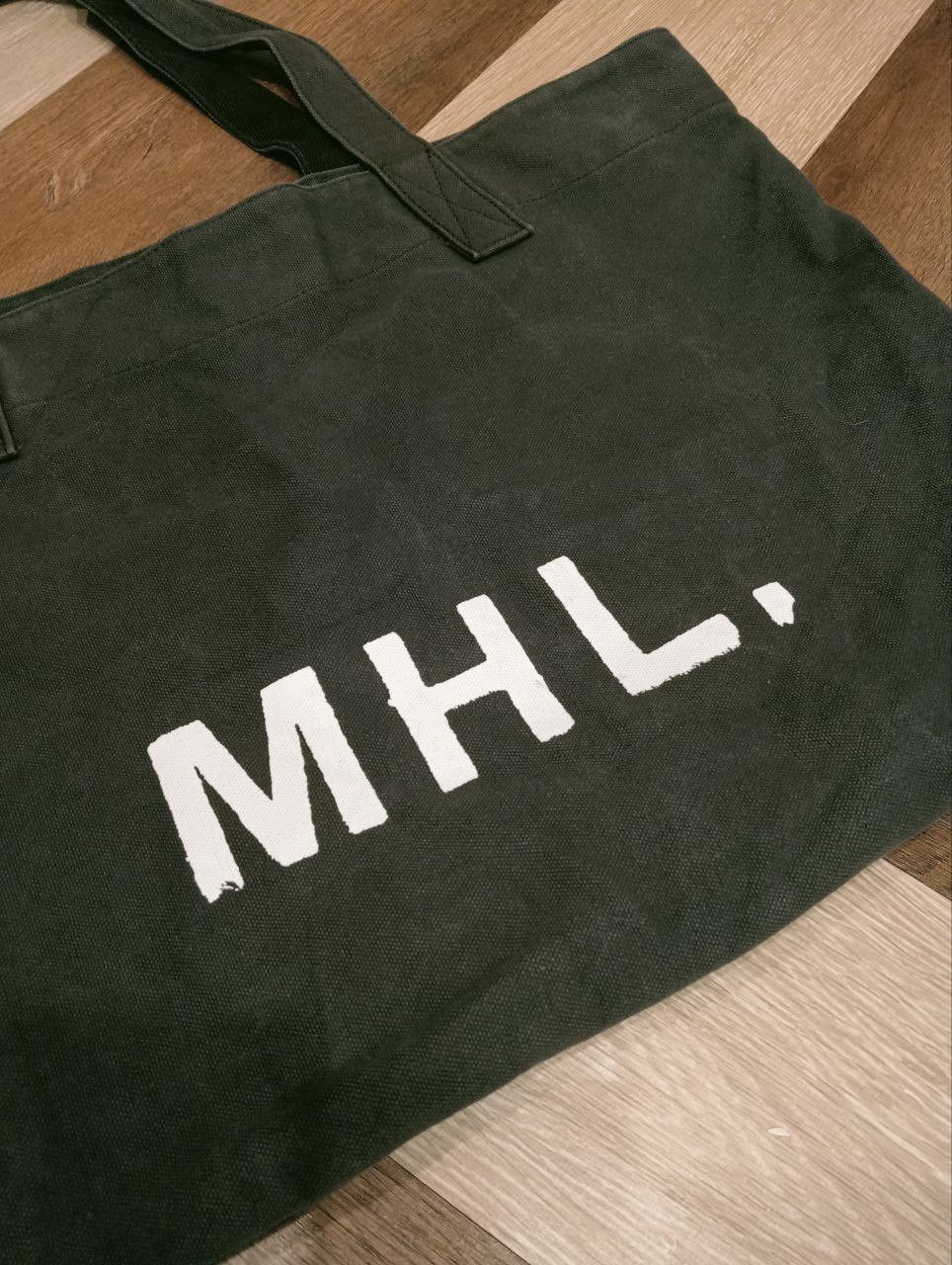 Margaret Howell MHL MARGARET HOWELL TOTE BAG - BLACK Size ONE SIZE - 3 Thumbnail
