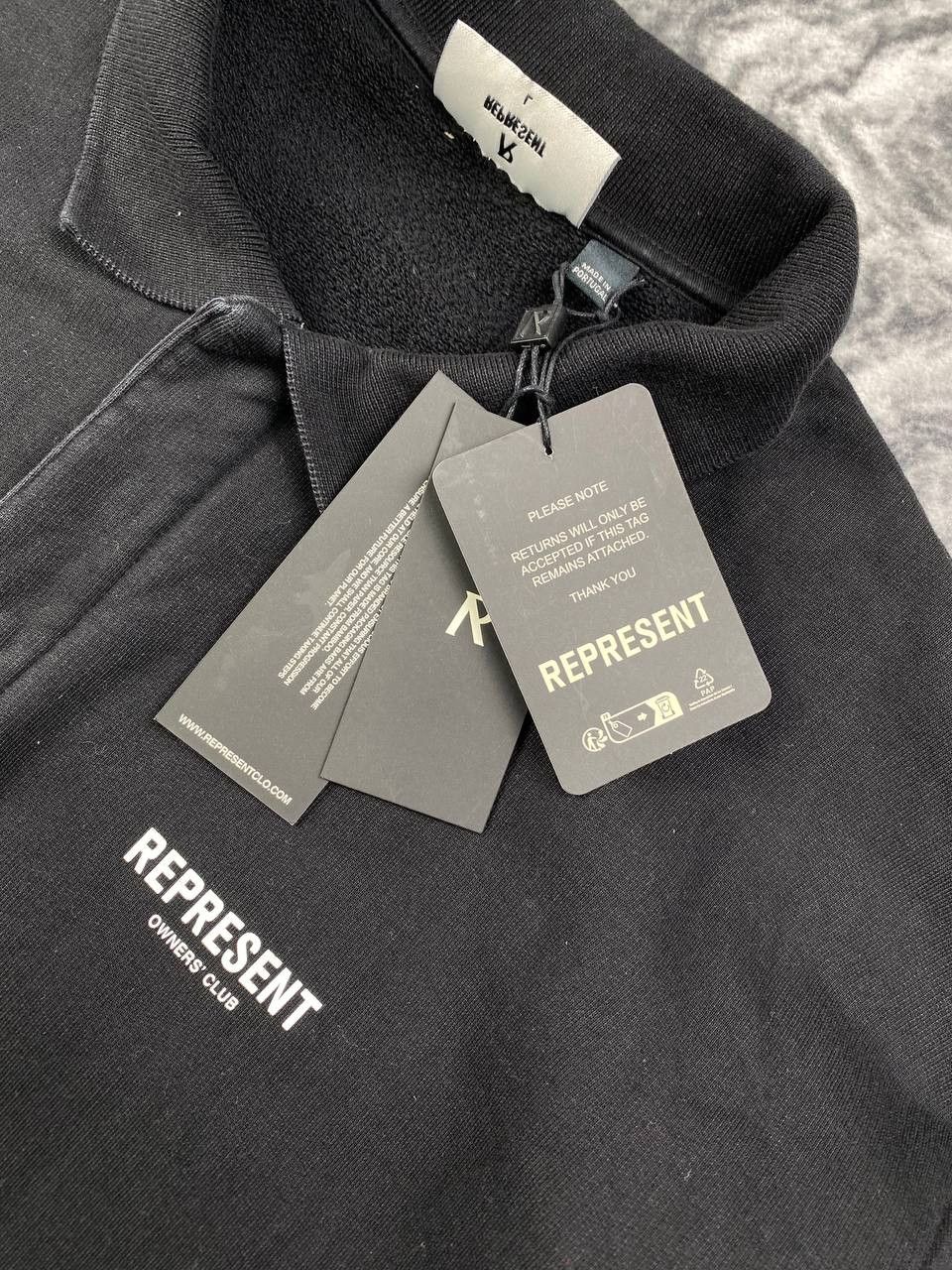Represent Clo. NEW Represent Owners Club Long Sleeve Polo Sweatshirt Big Lo Size US L / EU 52-54 / 3 - 11 Thumbnail