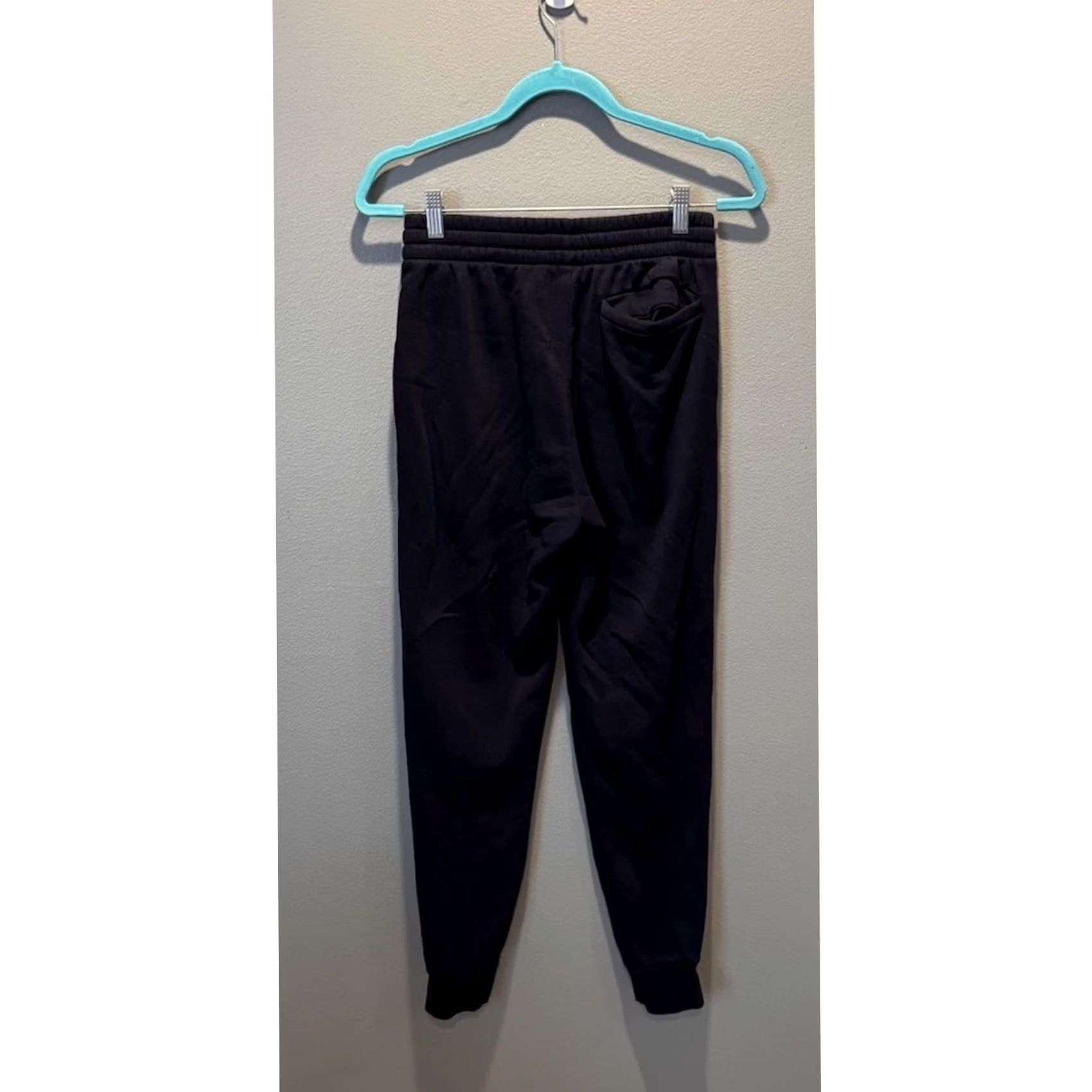Adidas Adidas Men's S Tapered Joggers Sweatpants Navy Blue Logo Size US 29 - 2 Thumbnail