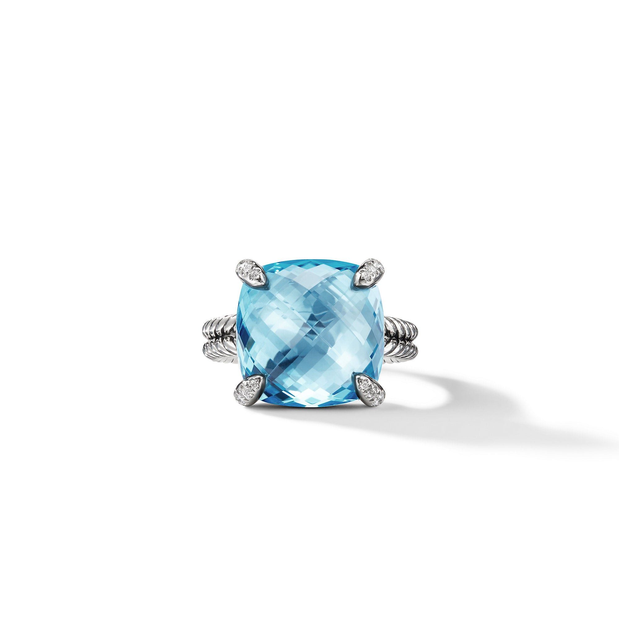 David Yurman o1w1db10525 R12742D Size:6/Chatelaine Ring in Silver Size ONE SIZE - 3 Thumbnail
