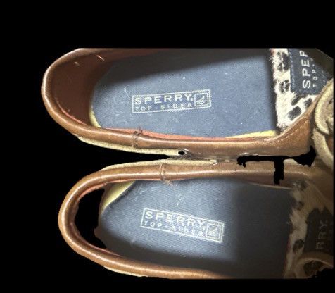 Sperry Women’s 7.5M Sperry Top‑Sider Leopard Print Boat Shoes Size US 7.5 / IT 37.5 - 6 Thumbnail