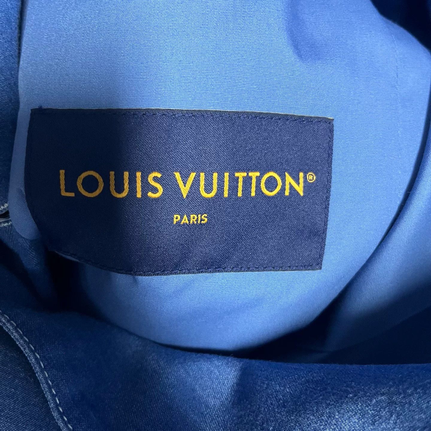Louis Vuitton Louis Vuitton Blue Double-Breasted Peak Lapel Jacket Size US L / EU 52-54 / 3 - 4 Thumbnail