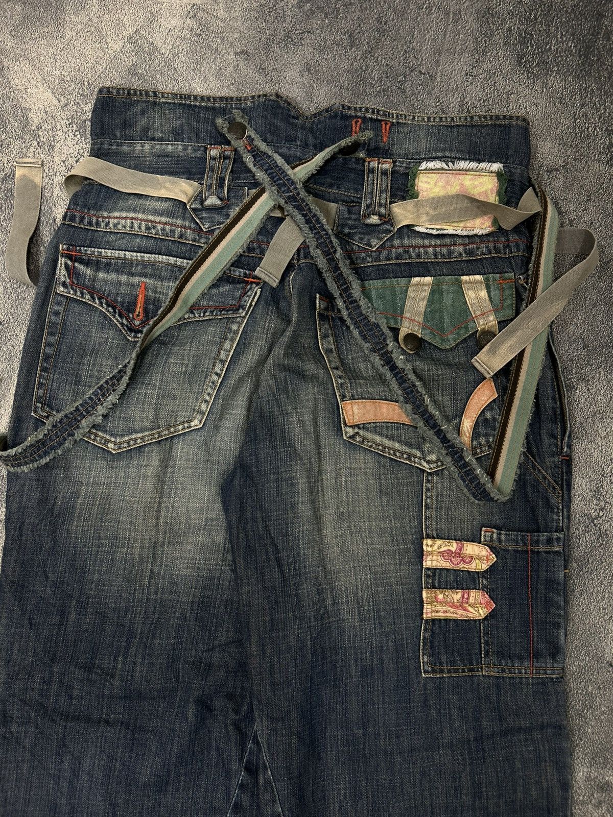 Japanese Brand BNX Jeans Size US 32 / EU 48 - 9 Thumbnail