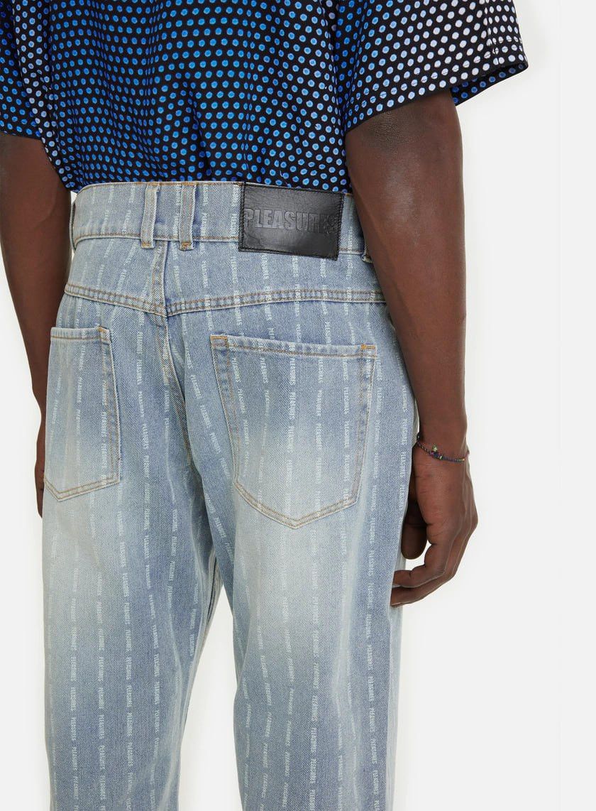 Pleasures Pleasures Impact Pinstripe Denim Size US 32 / EU 48 - 2 Thumbnail