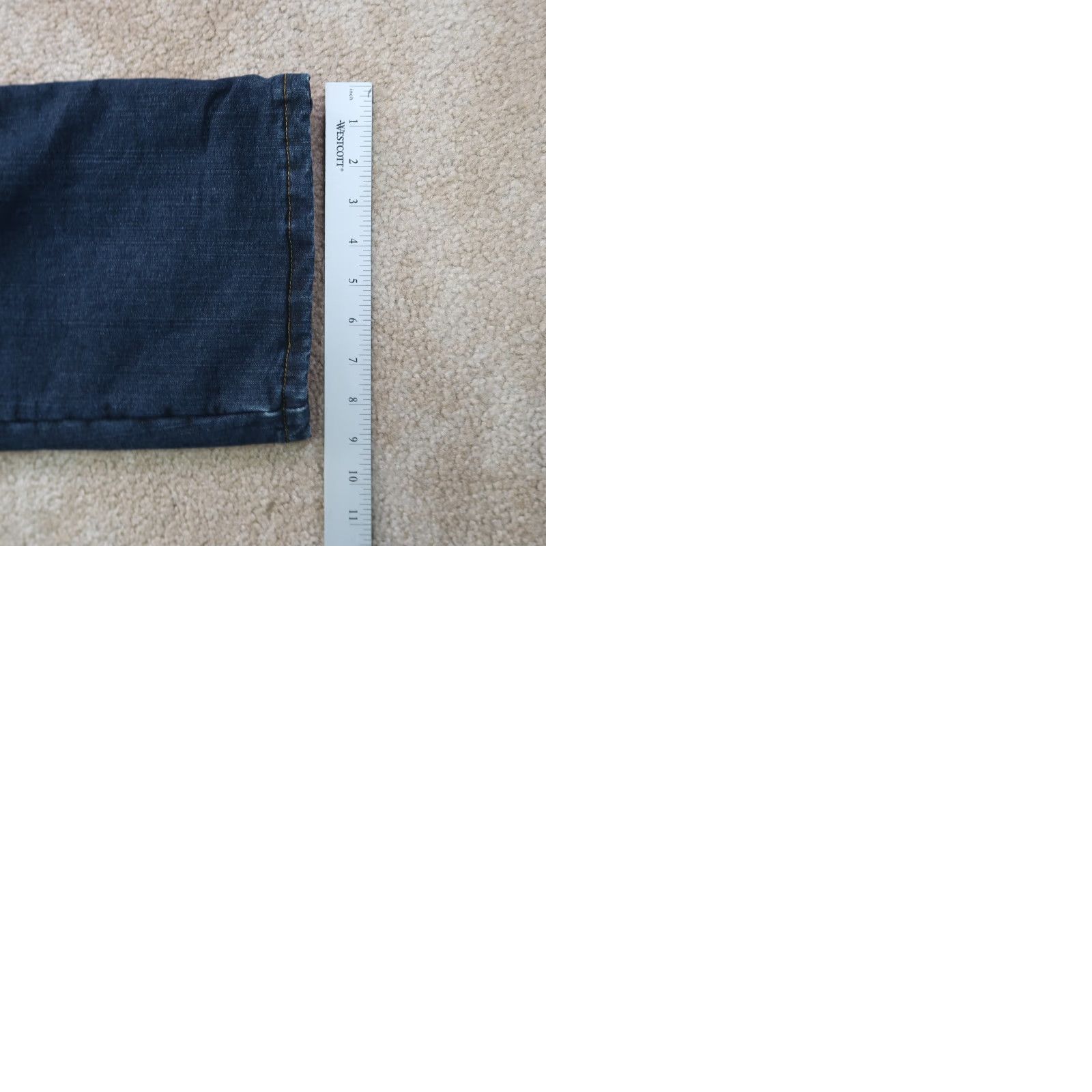 Lee Lee Premium Classic Jeans Relaxed Fit Fleece Lined Straight Leg Men's 38x30 Black Quartz Denim Blue Portal Size US 38 / EU 54 - 9 Thumbnail