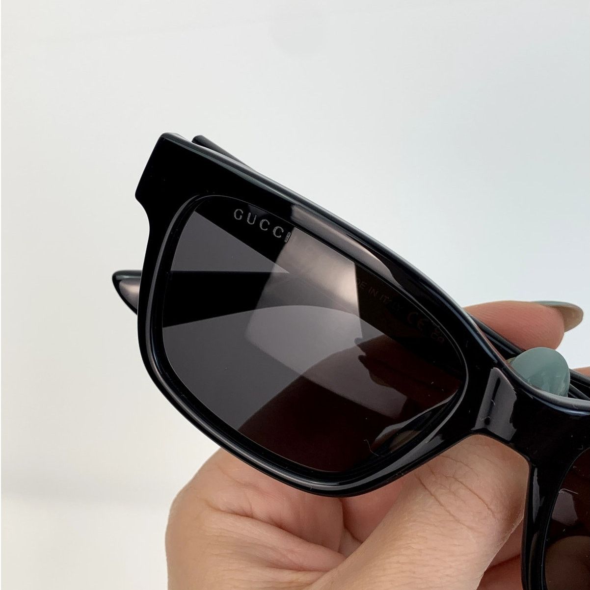 Gucci NEW GUCCI Sunglasses GG1716S 001 Black Grey Unisex Classic Size ONE SIZE - 8 Thumbnail