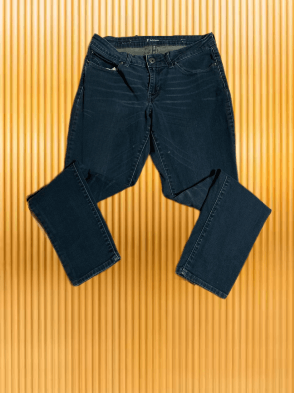Levi's Vintage LEVI'S DEEP DENIM JEANS STRAIGHT SLIM STRETCH Size US 31 - 1 Thumbnail