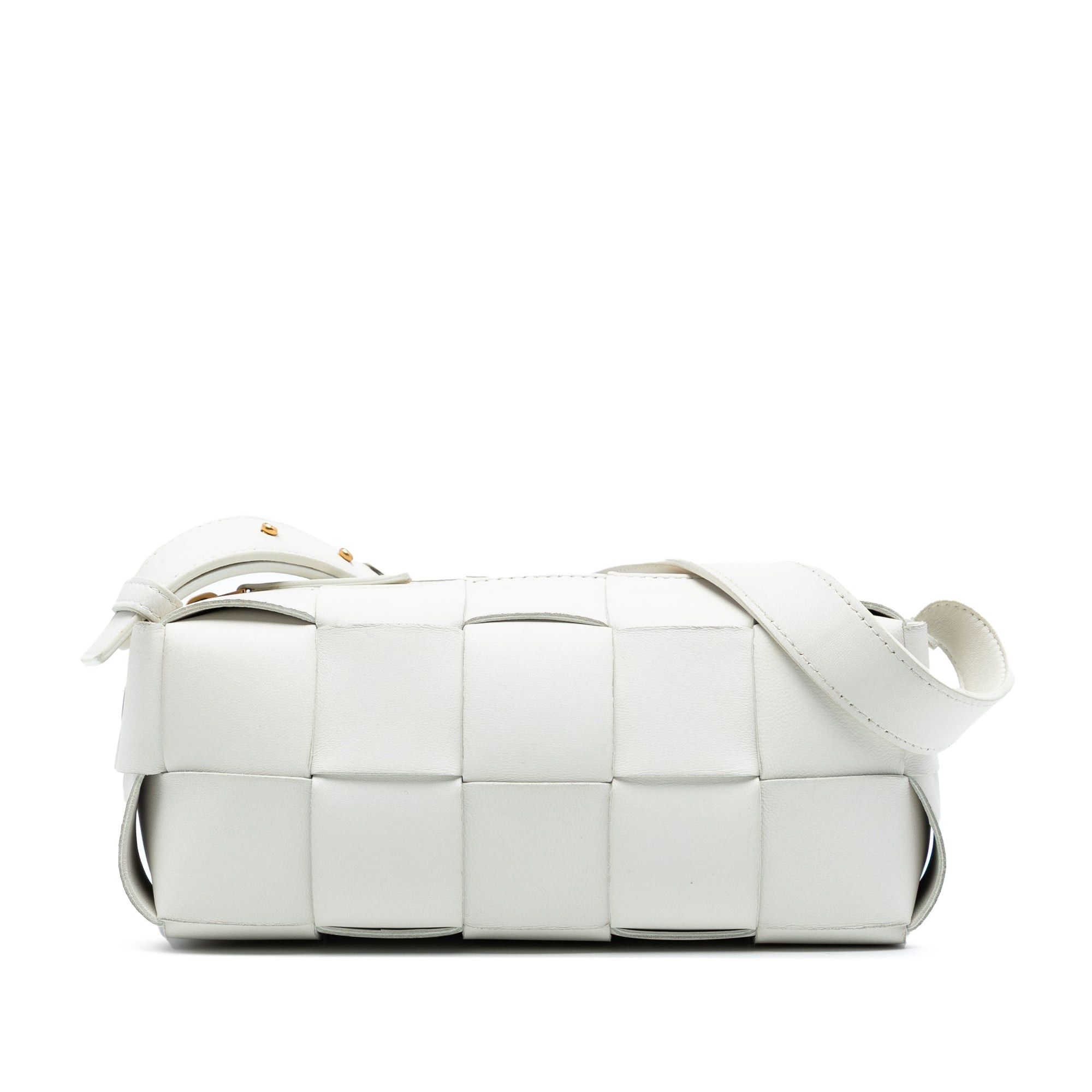 Bottega Veneta Small Lambskin Intrecciato Brick Cassette Size ONE SIZE - 1 Thumbnail