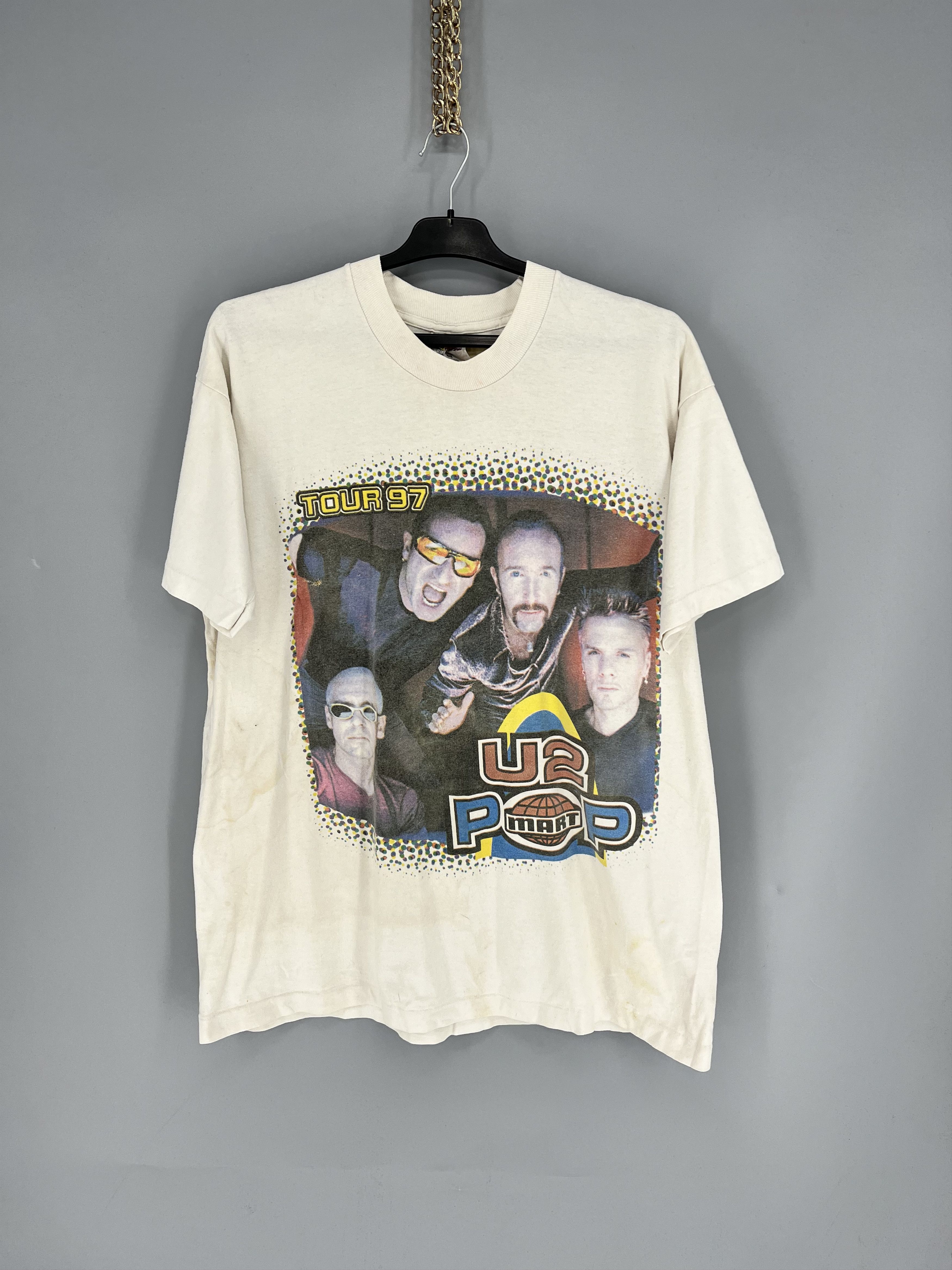 ★U2★POP MART★90's★WORLD TOUR Tee★ワールドツアー ☆U2☆POP MART☆90's☆WORLD TOUR Tee☆ワールドツアー 90's U2 “
