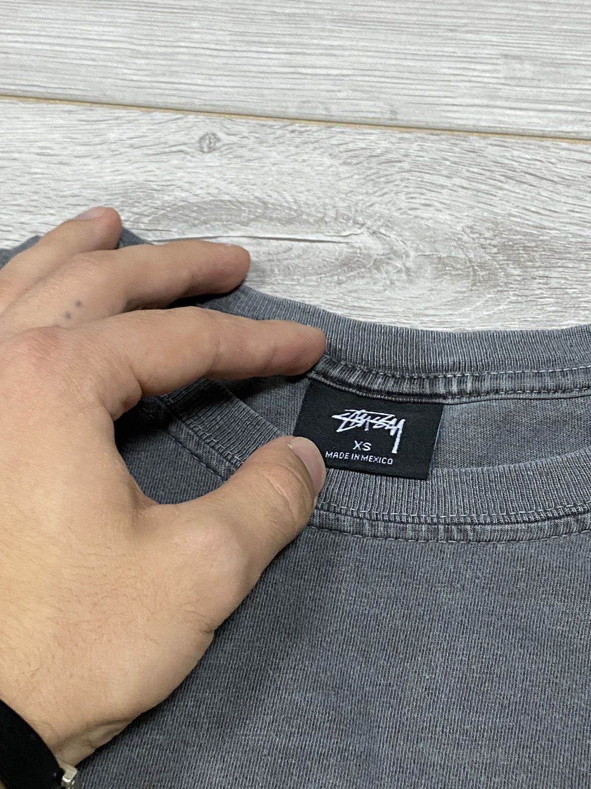 Stussy Stussy Dice 🎲 faded vintage long sleeve big logo Size US S / EU 44-46 / 1 - 6 Thumbnail