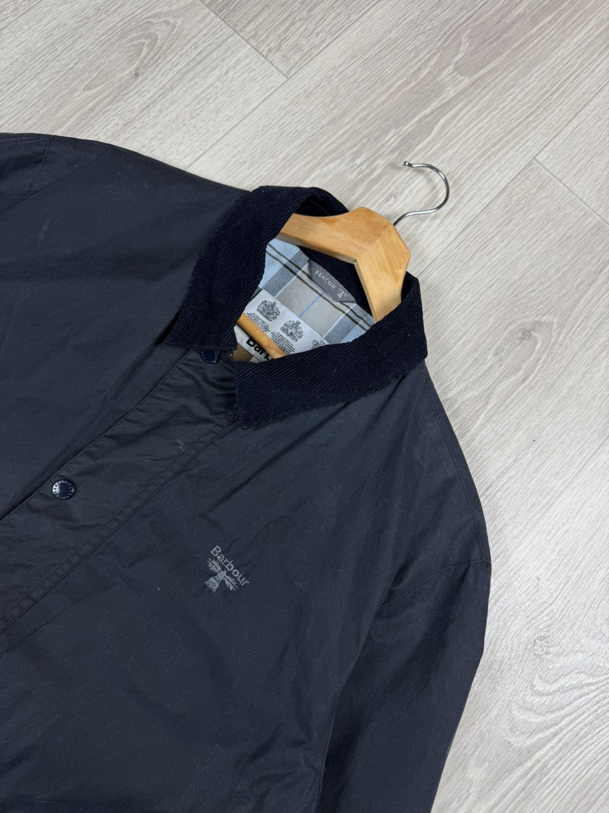 Barbour Beacon Broad Waxed Jacket Size Medium