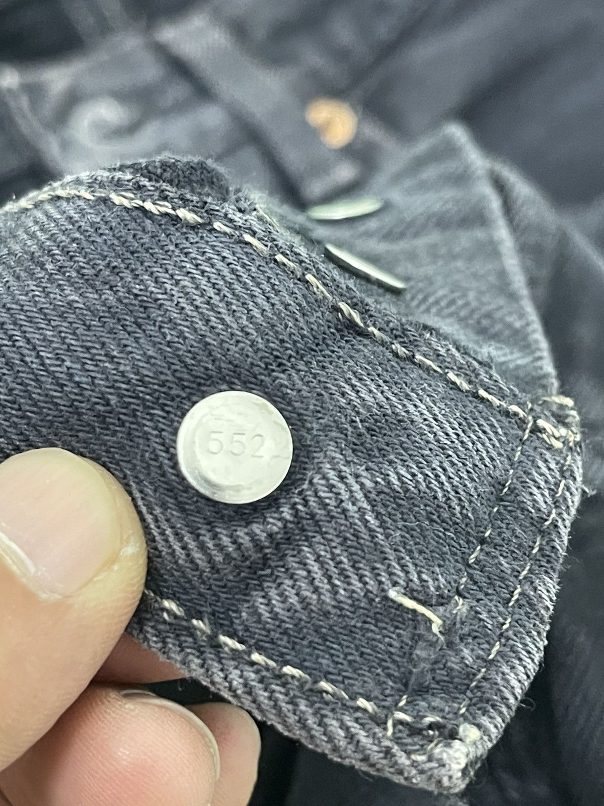 Levi's Vintage Clothing Vtg Levi’s 501 Rebuild by Sample Japan Regular 3🟦8 Size US 29 - 16 Thumbnail