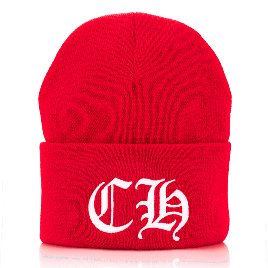 Chrome Hearts Watch Cap Beanie Red Size ONE SIZE - 1 Thumbnail