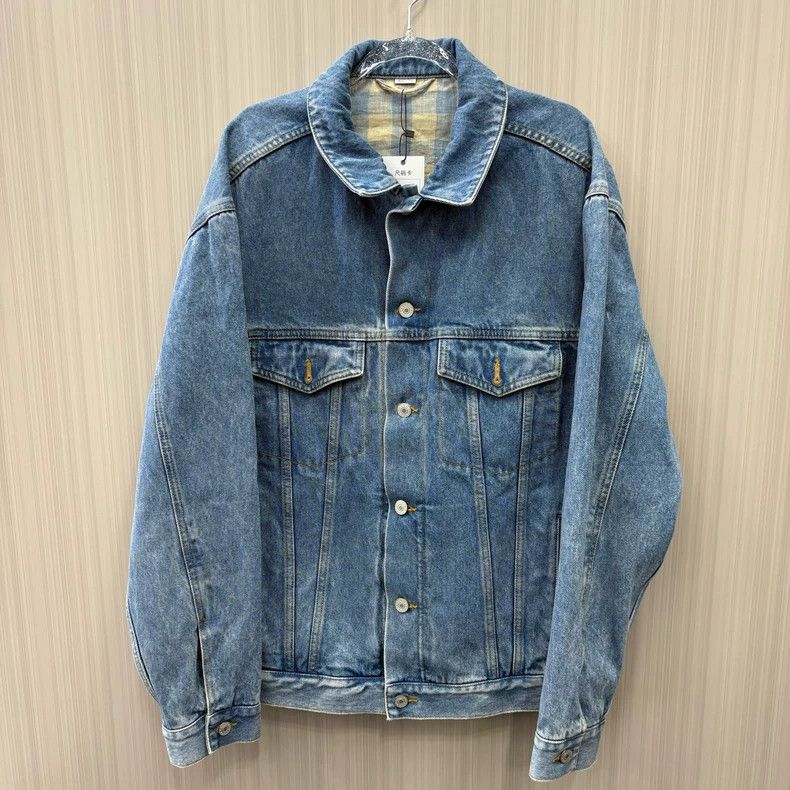 Gucci Logo denim jacket on the back 2504-Nextarrow