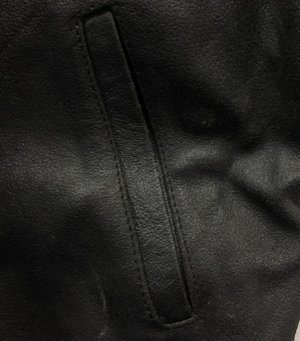 Leather × Vintage Vintage Black Cowhide Leather Bomber Jacket – Size LL Size US XL / EU 56 / 4 - 5 Thumbnail