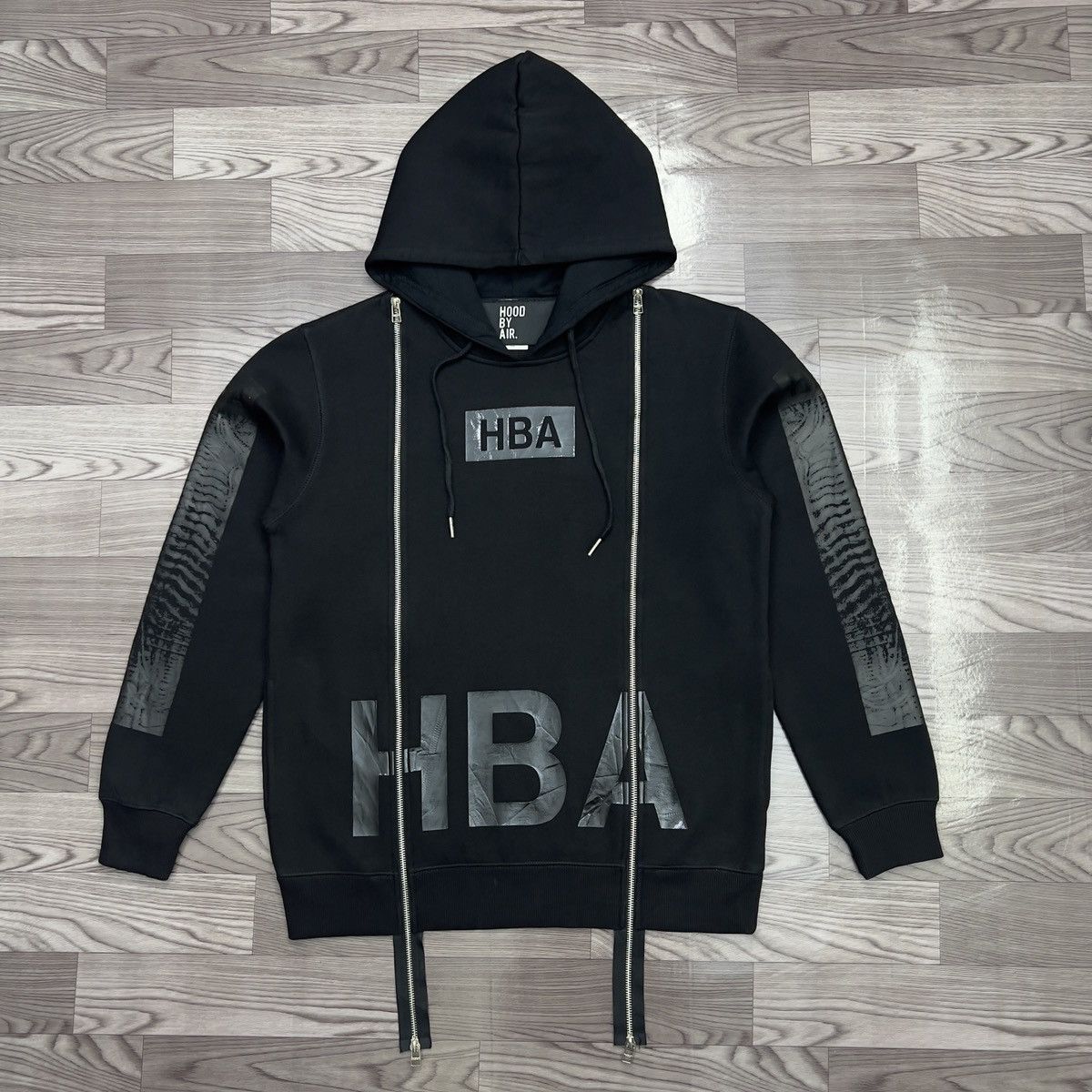 Hood By Air HOOD BY AIR HBA Spinal X-ray Double Zip Long Sleeves
