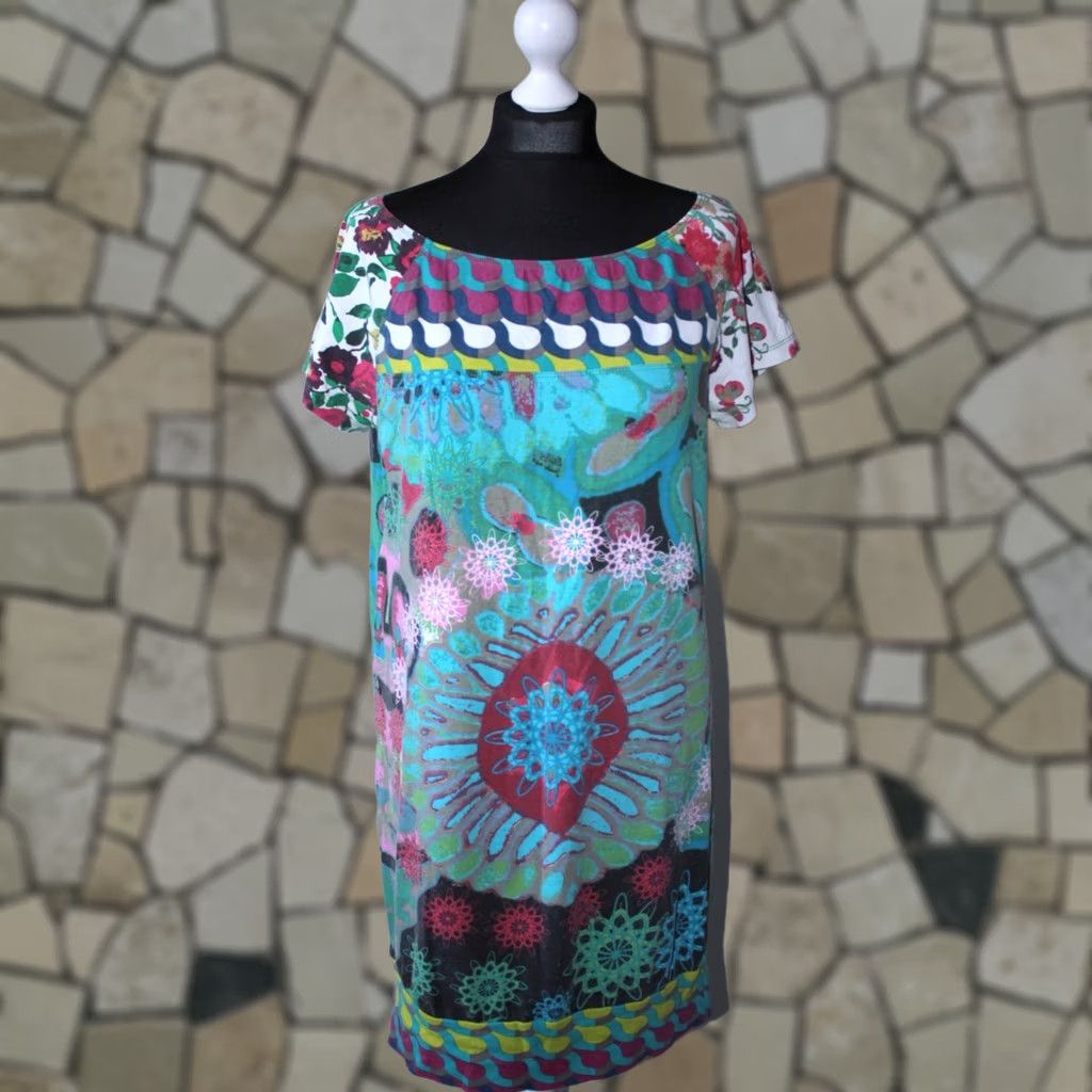 Desigual Desigual Shirt Tunic Womens Size L Multicoloured Size L / US 10 / IT 46 - 1 Thumbnail