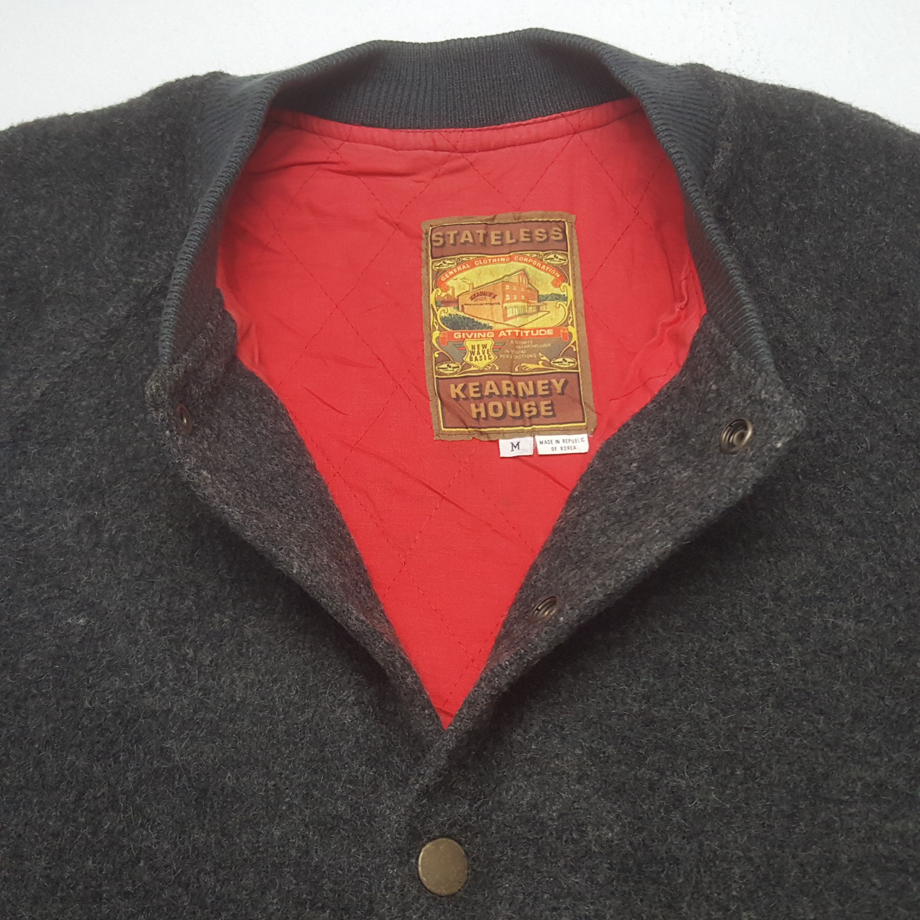 Japanese Brand Vintage Public Relations Staff Bombers Jacket C323N1 Size US XL / EU 56 / 4 - 5 Thumbnail