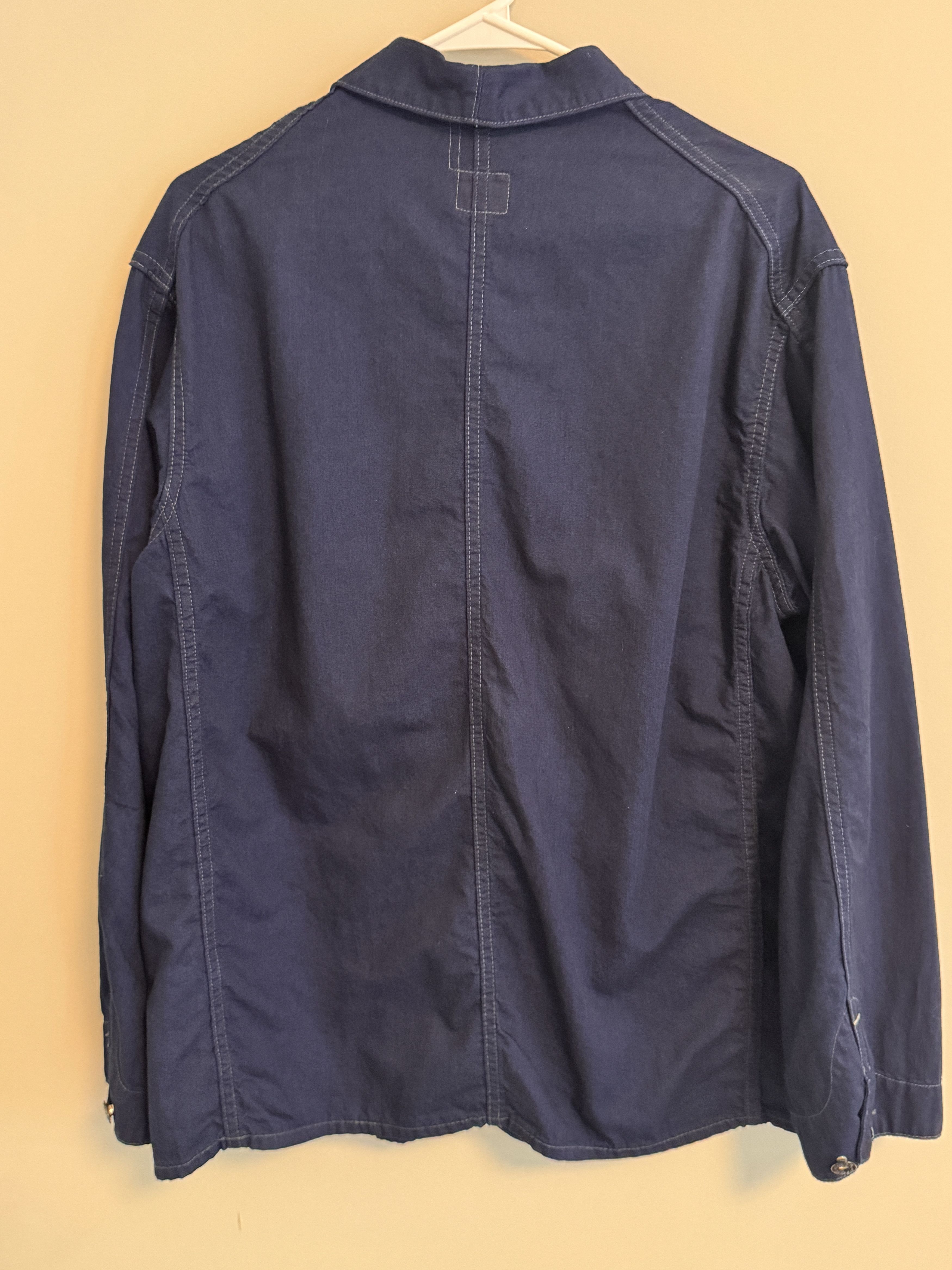 Post Overalls 1111-VTI - De Luxe Railroader Vintage Twill - Indigo Size US M / EU 48-50 / 2 - 6 Thumbnail
