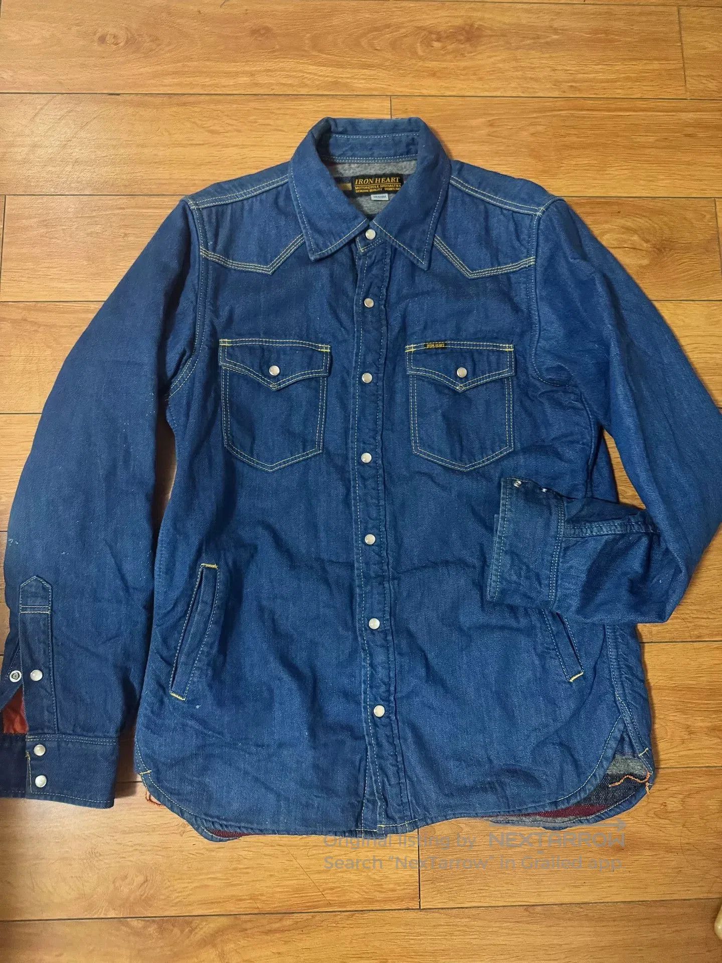 Iron Heart Iron Heart Western Shirt with Blanket Lining. Size US M / EU 48-50 / 2 - 1 Thumbnail