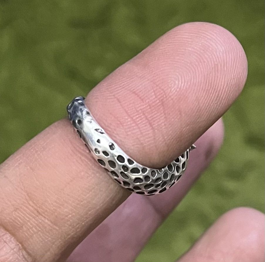 Jewelry × Vintage Rare Vintage Leopard Silver Ring Size ONE SIZE - 5 Thumbnail