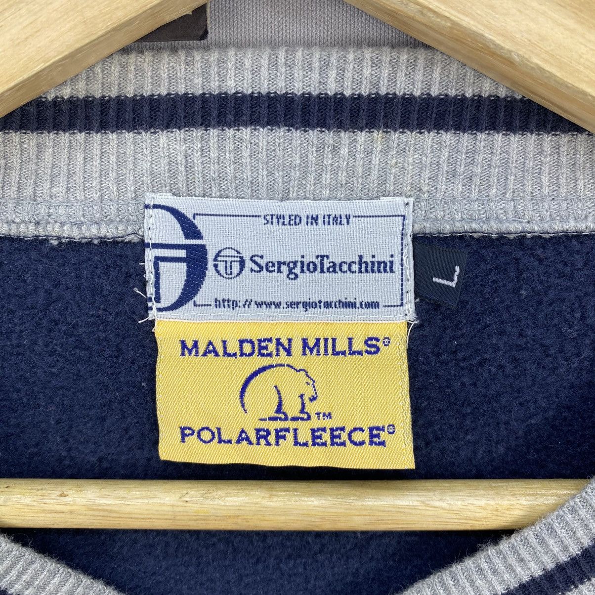 Japanese Brand Vintage 00’s SergioTacchini V-Neck Sweetshirt Size US L / EU 52-54 / 3 - 12 Thumbnail