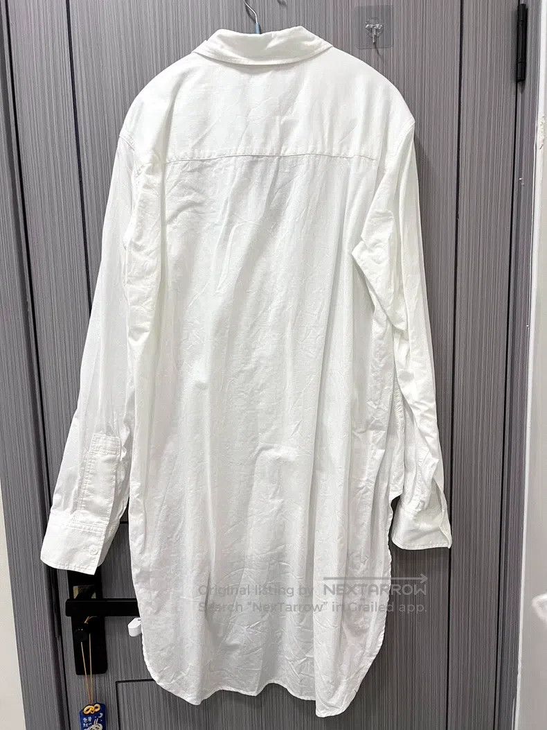 Yohji Yamamoto Yohji Yamamoto Washed Light Cotton Twill Slim Fit Shirt Size US L / EU 52-54 / 3 - 2 Thumbnail