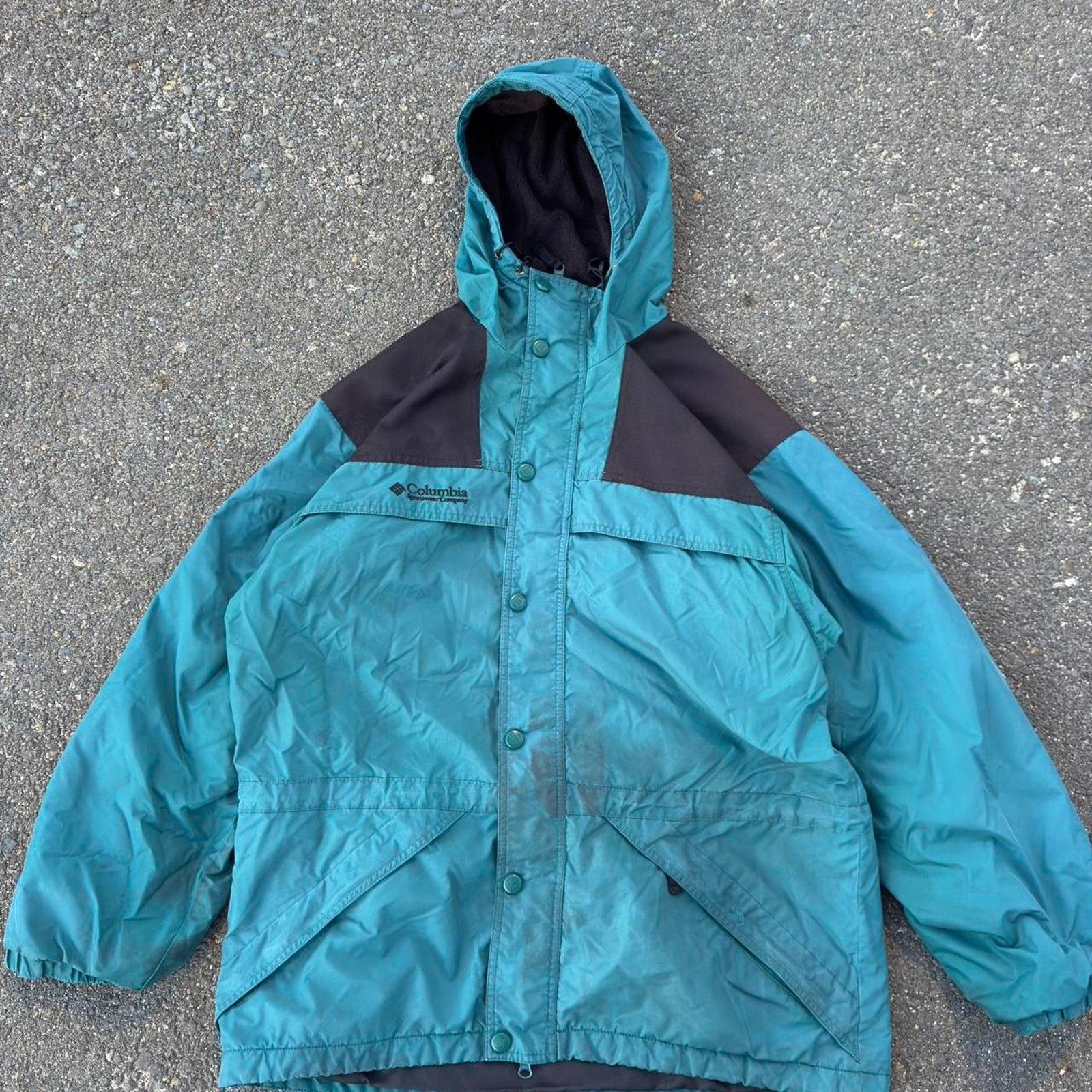 Columbia Vintage 90s columbia raincoat Size US M / EU 48-50 / 2 - 1 Thumbnail